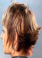  fryzury  krótkie z kręconymi włosami,  uczesanie dla kobiet w naszym serwisie z numerem  6
